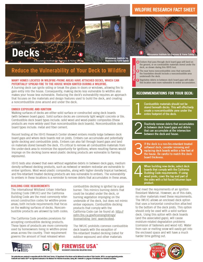 Deck Fire safety pdf click to launch